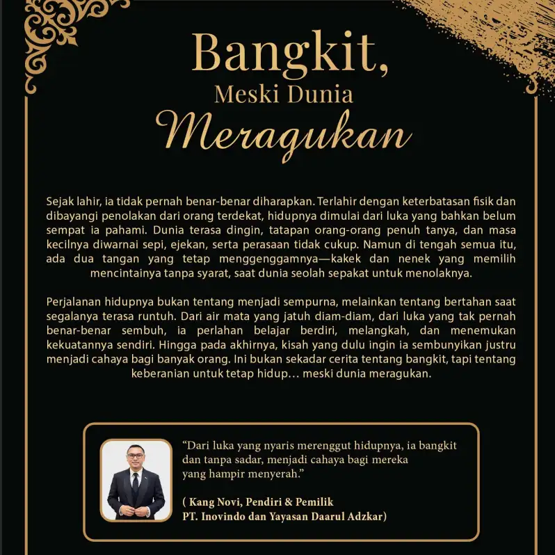 Sampul Buku Bangkit